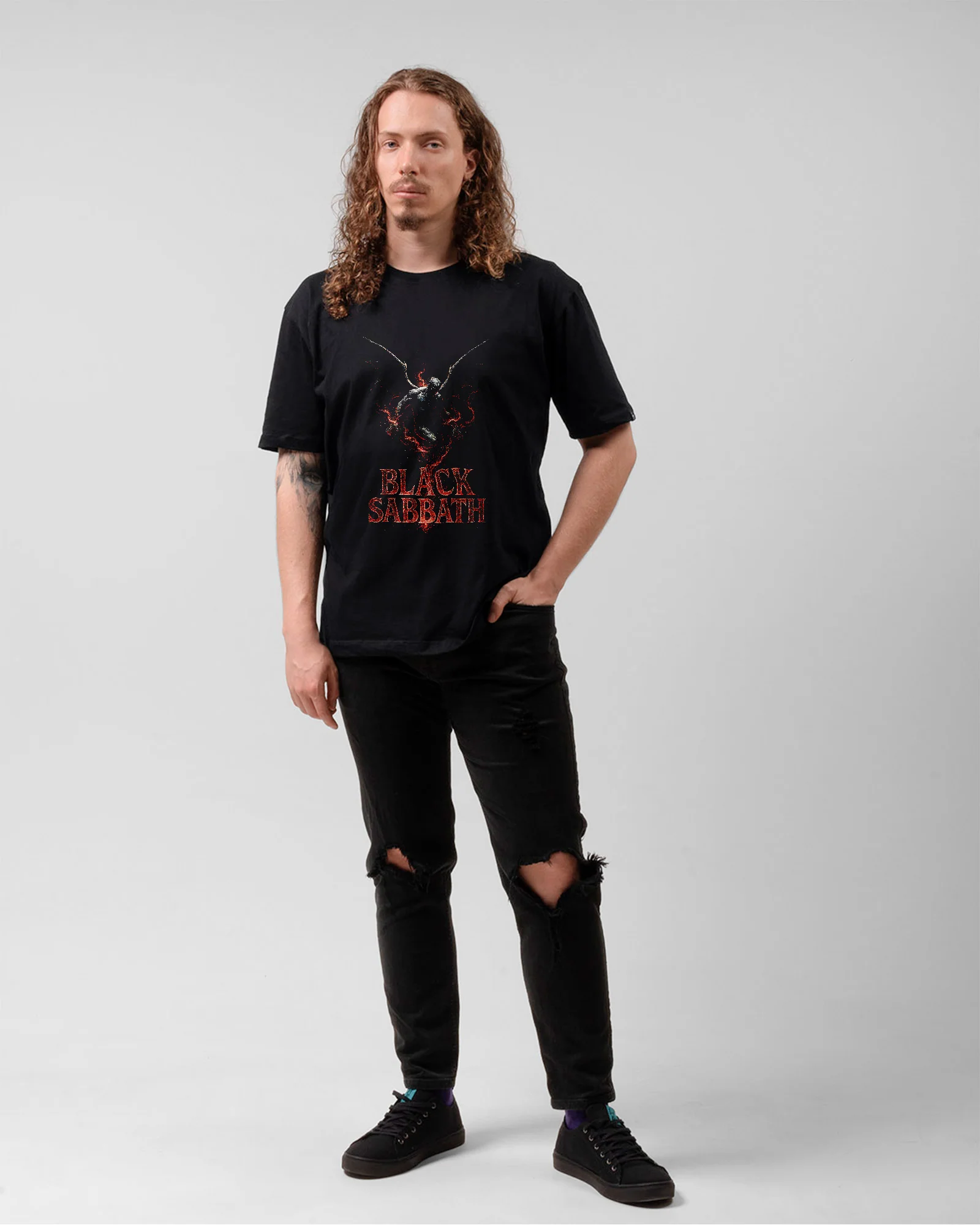 Camiseta Alternativa Black Sabbath Anjo Negro - Image 5
