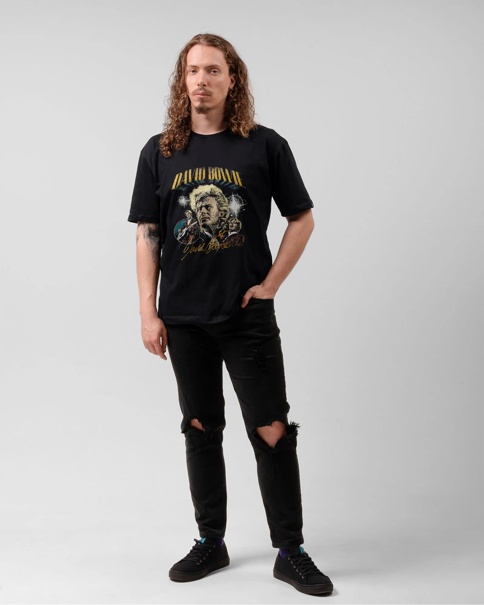 Camiseta David Bowie Rock Chameleon - Image 5