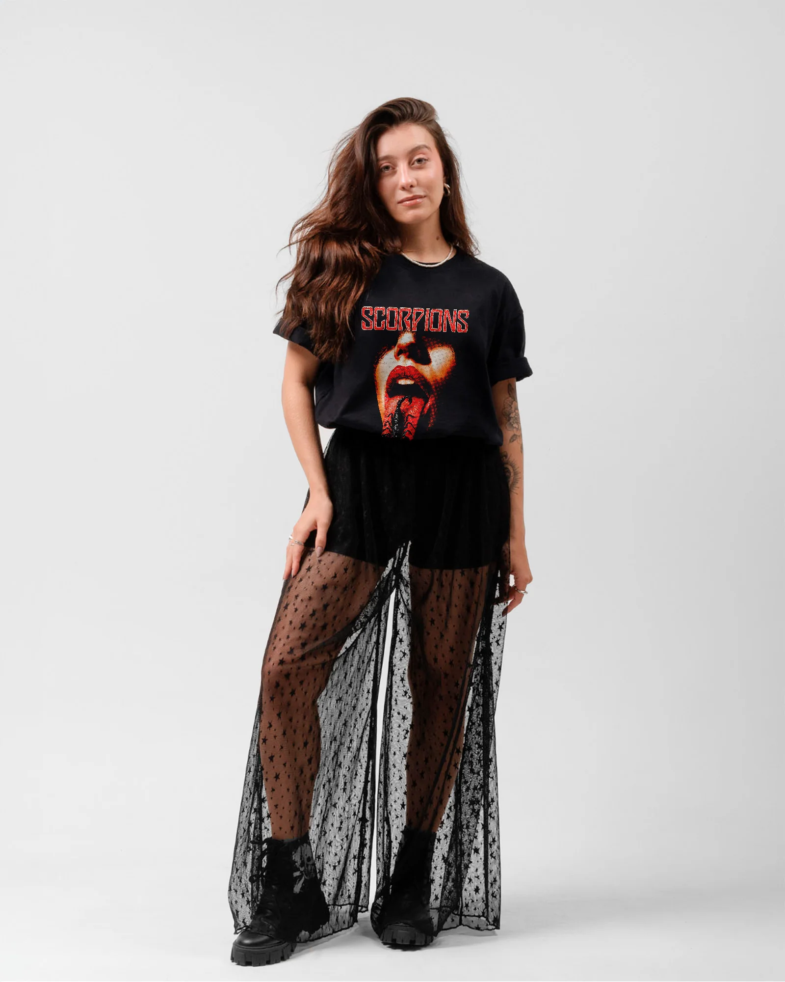 Camiseta Rock Scorpions Boca Sexy - Image 4
